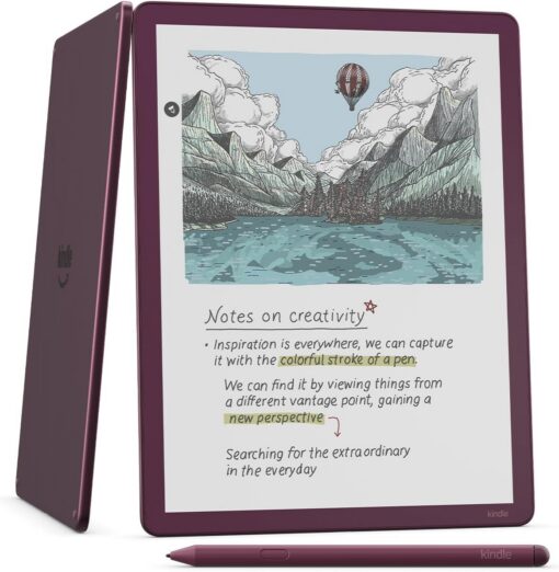 [Pre-Order]Amazon Kindle Scribe Colorsoft 64GB (newest model) — 11” paper-like color display with front ligh, includes Premium Pen