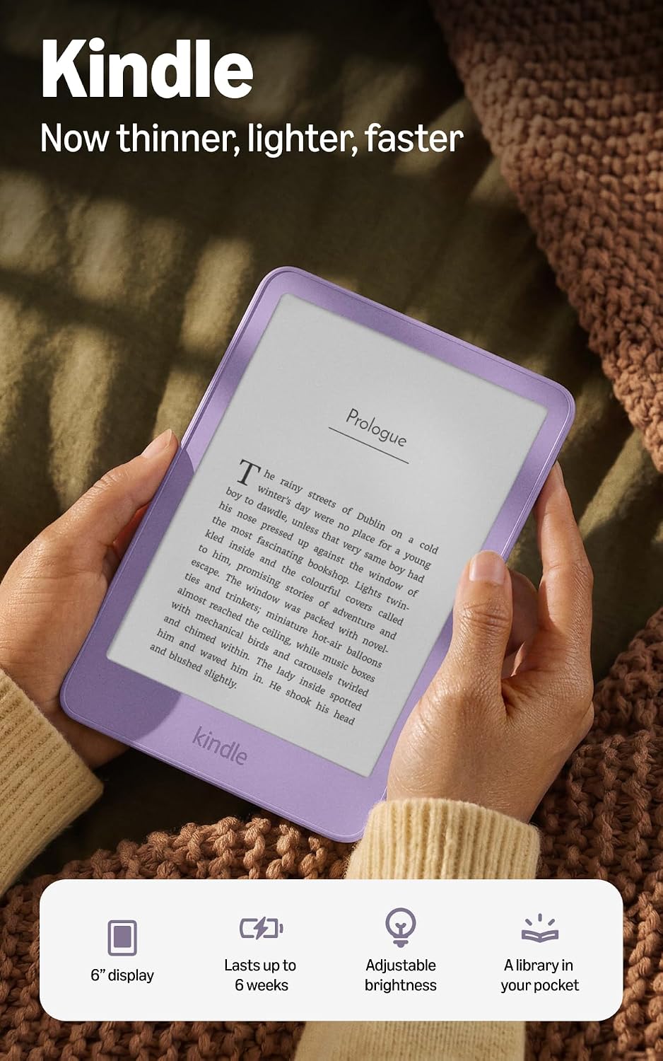 Kindle 2026 (Ube) - 6” 300 ppi, 16GB (With Ads) - Image 2