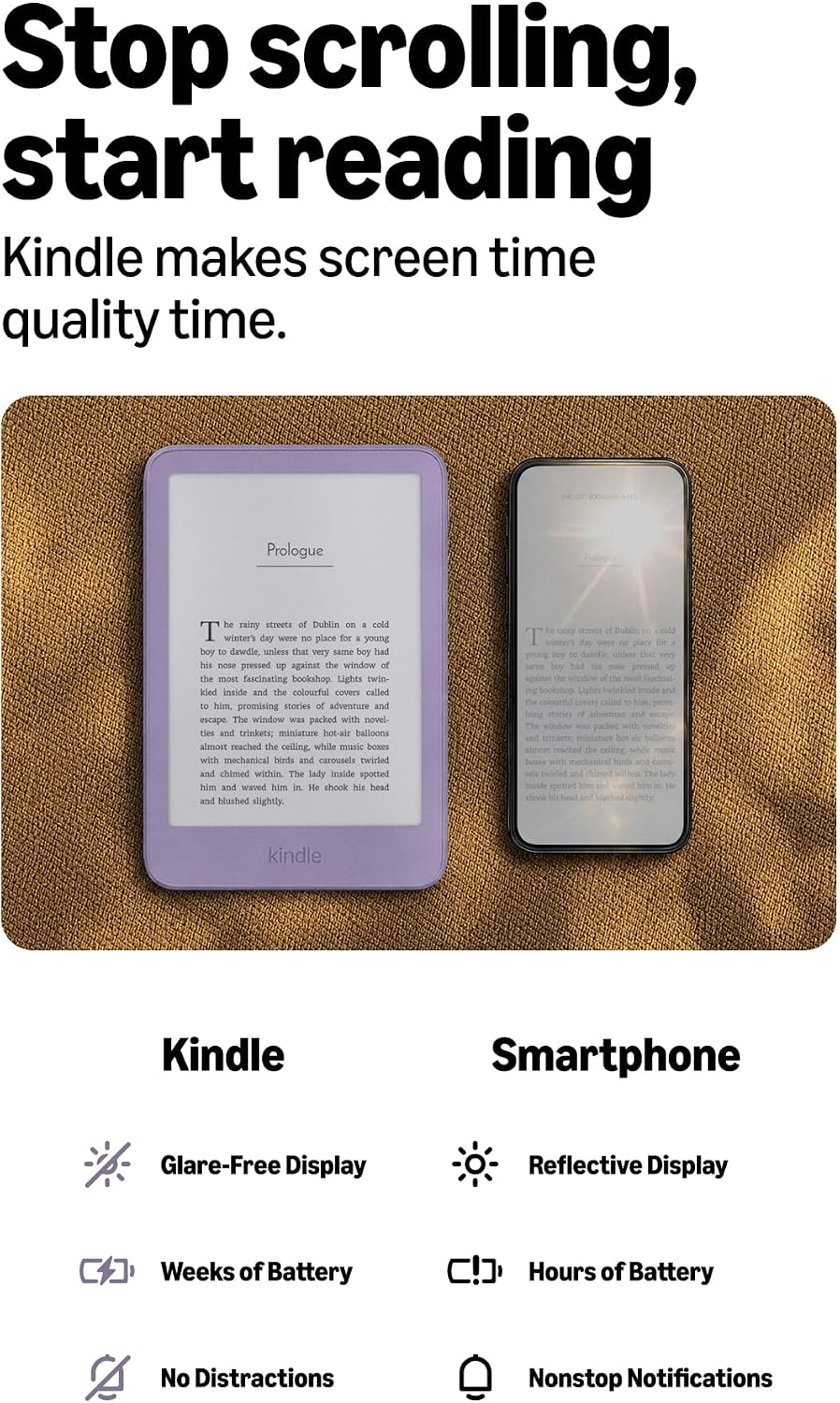 Kindle 2026 (Ube) - 6” 300 ppi, 16GB (With Ads) - Image 3